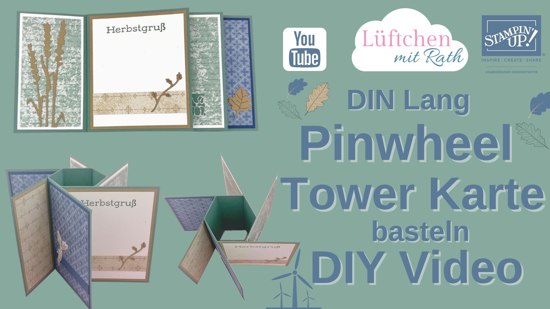 Pinwheel Tower Windrad Karte