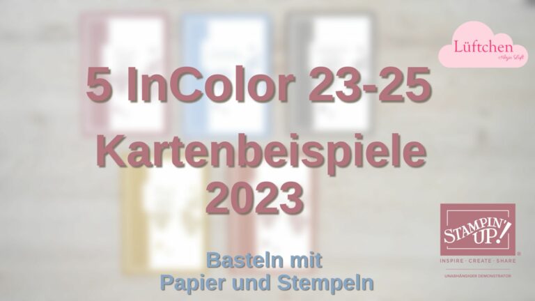 InColor 2023-25 Stampin Up
