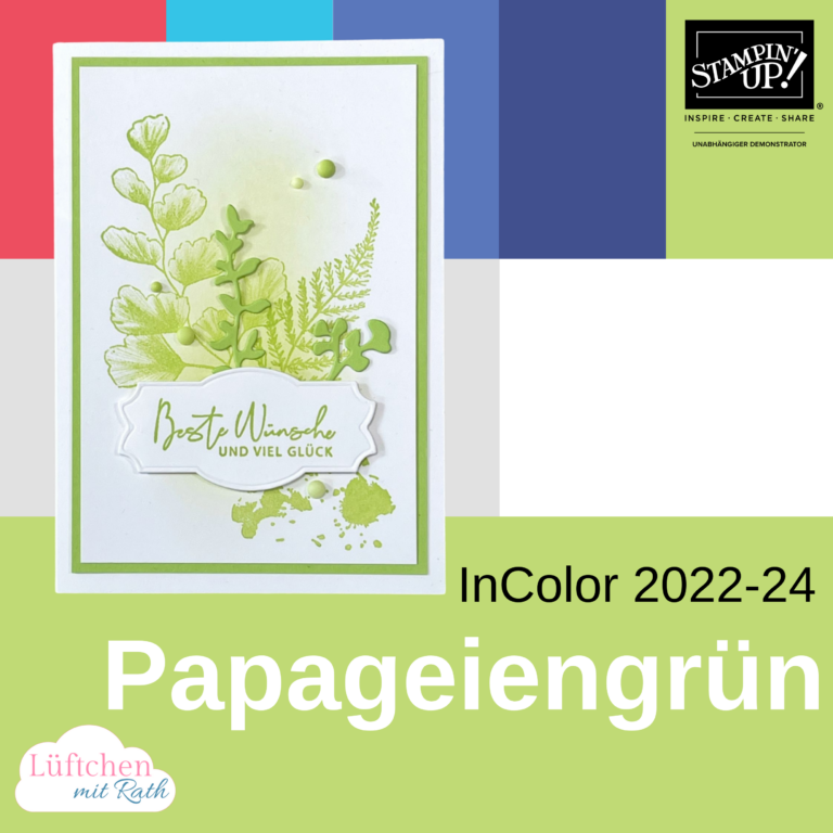 Papageiengrün Incolor Stampin Up