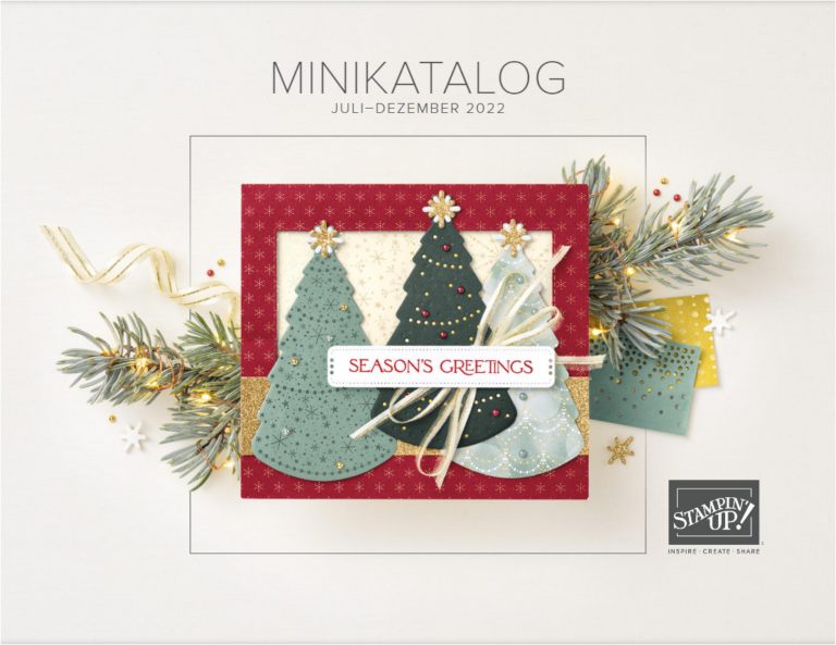 Juli - Dezember Katalog Stampin Up SU Mini 2022