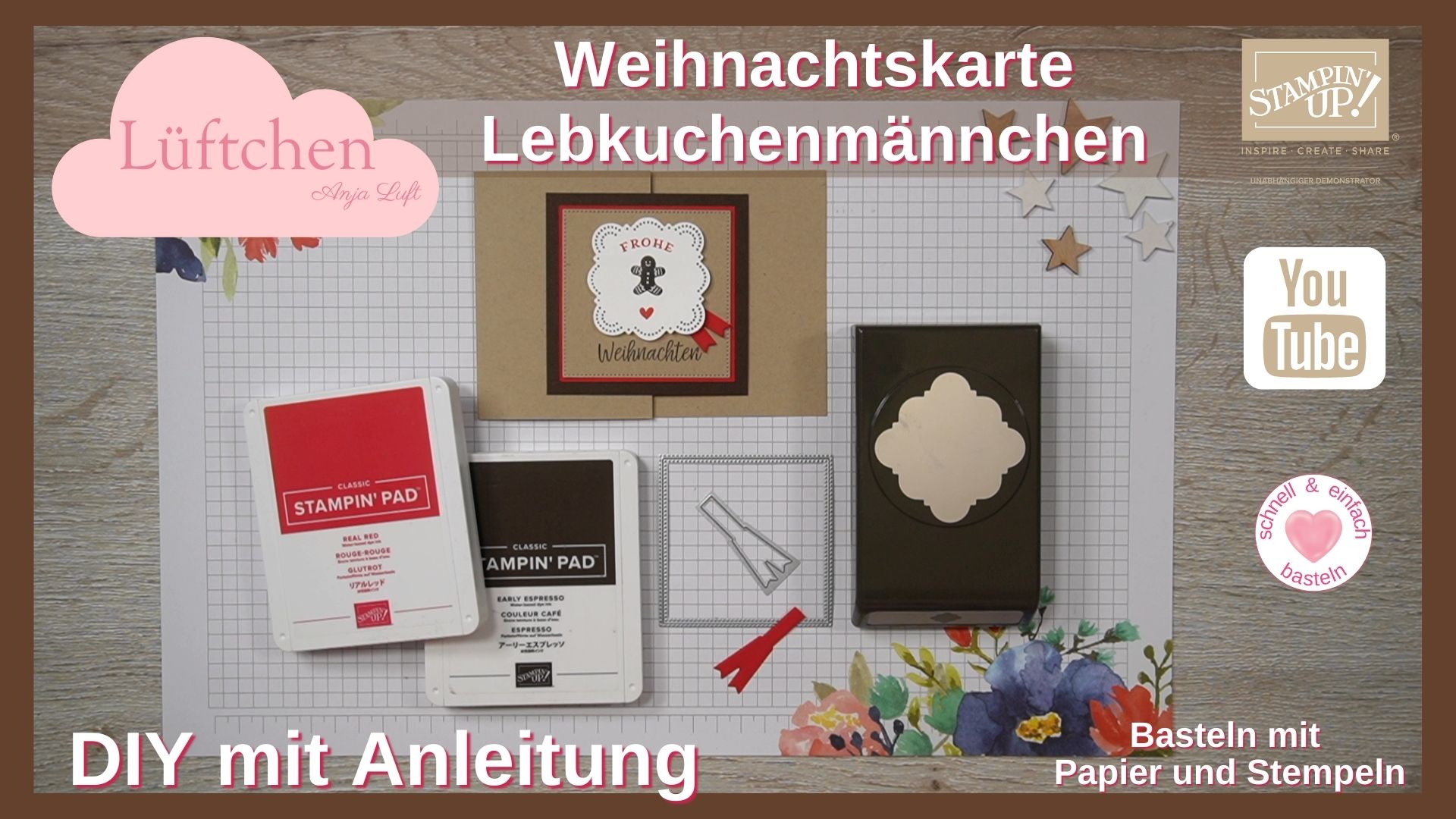Clintons Weihnachtskarte Für Die Nichte – Mit Lebkuchenmädchen & Baum Design, Inkl. Umschlag