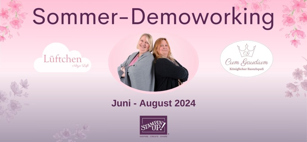 Sommerworking Demoworking 2024 Anja Petra Stampin Up