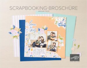 Scrapbooking-Broschüre Mini Katalog 2025 - 1 DE Stampin Up bestellen