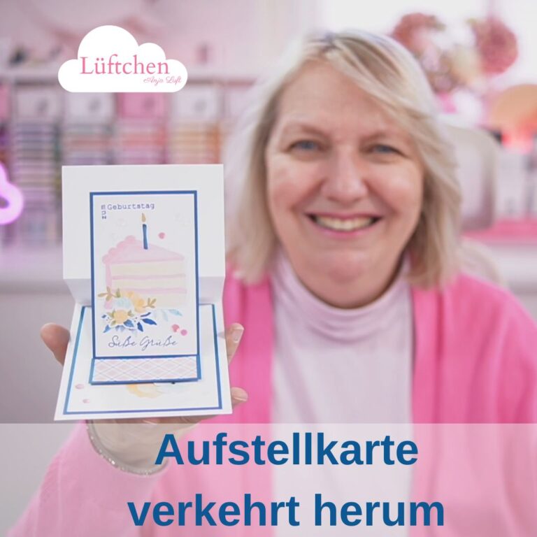 Aufstellkarte verkehrt herum . Besondere Kartenform YouTube Video